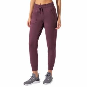 Mondetta Womens Everyday Jogger Side Pockets High Rise Fit